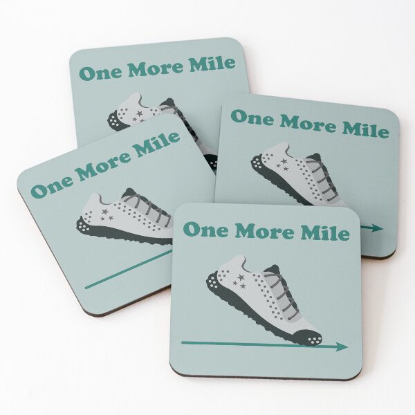 Item preview, One More Mile. running. runner. funny running. running humor. run. designed and sold by NPC-wear.