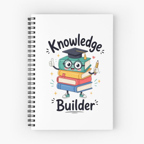 Item preview, Knowledge Builder Cute Book Stack Character | Kawaii Book Lover Student Teacher Sticker designed and sold by Sanika arts .
