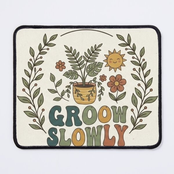 Item preview, Grow Slowly Nostalgia aesthetic  designed and sold by Artsformore.