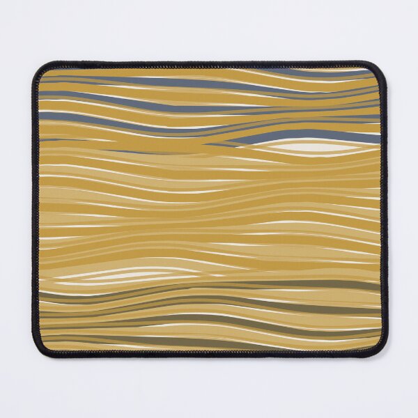 Item preview, Minimalist Wavy Line Texture Pattern Gold designed and sold by TexSta.