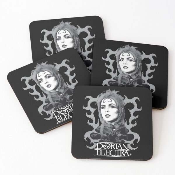 Item preview, Avant Pop Gothic Flame Border Portrait designed and sold by Adquid.