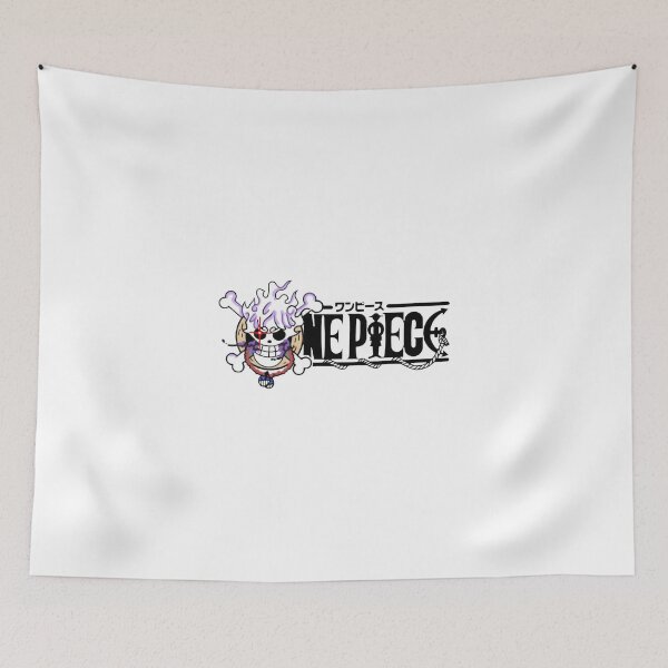 Item preview, One Piece Gear 5 Luffy Jolly Roger Logo designed and sold by NorthenStudio.