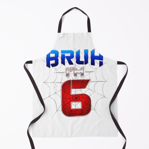 Item preview, Fun Bruh I'm 6 Year Old Birthday Spiders Webs Kid Boy 6th Birthday designed and sold by KathrinEgger.