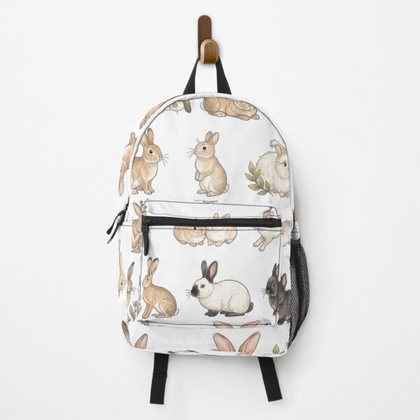 Item preview, Cute Bunny Rabbit Watercolor Set Soft Cottagecore Animals Aesthetic designed and sold by Rehnair.