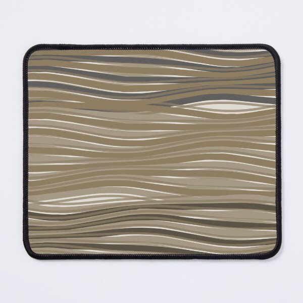 Item preview, Minimalist Wavy Line Texture Pattern Sumi designed and sold by TexSta.