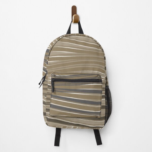 Item preview, Minimalist Wavy Line Texture Pattern Sumi designed and sold by TexSta.