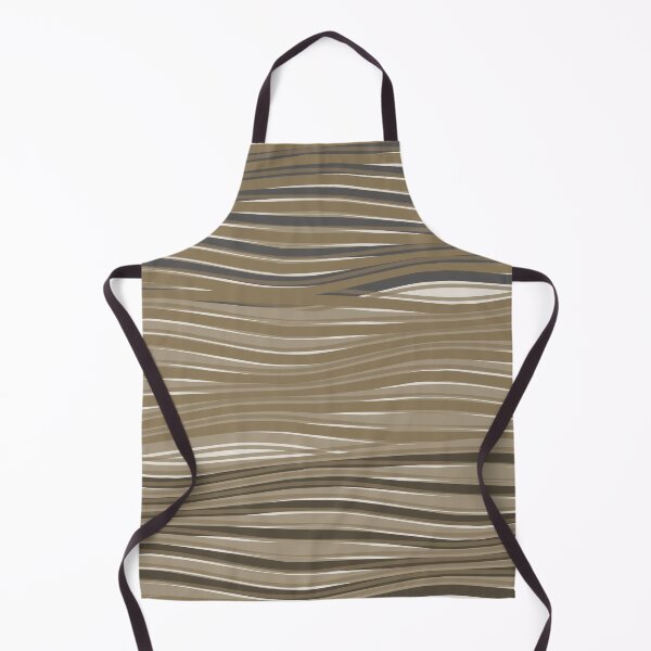 Item preview, Minimalist Wavy Line Texture Pattern Sumi designed and sold by TexSta.