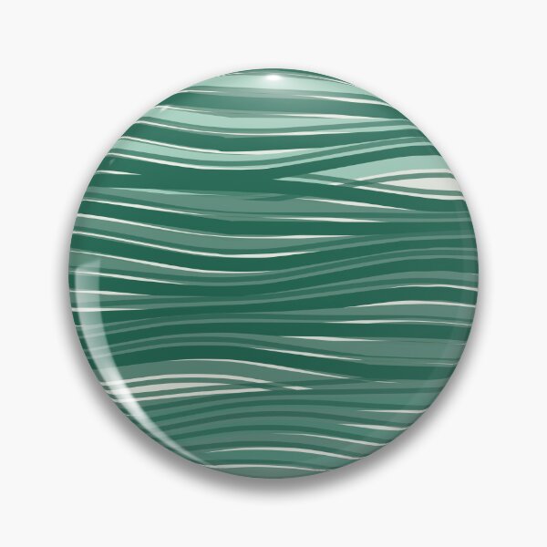 Item preview, Minimalist Wavy Line Texture Pattern Green Mint designed and sold by TexSta.