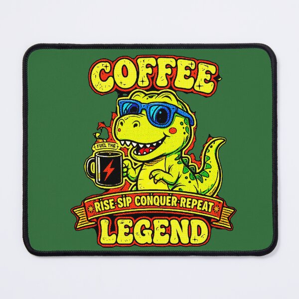 Item preview, Coffee Legend | T-Rex Dinosaur Coffee Retro Vintage designed and sold by AstronautMerch.