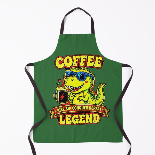 Item preview, Coffee Legend | T-Rex Dinosaur Coffee Retro Vintage designed and sold by AstronautMerch.