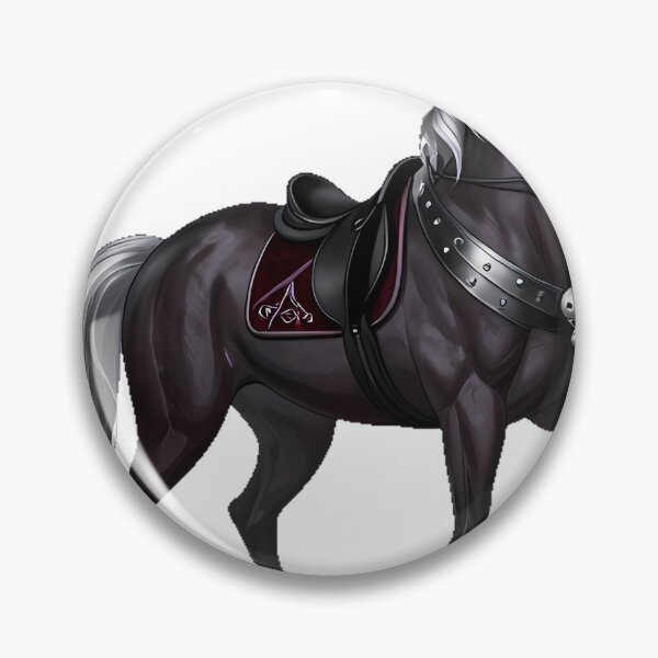 Item preview, Vampire Horse Dark Steed designed and sold by IllumeInk.