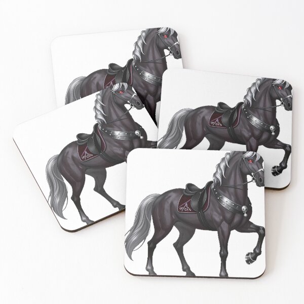 Item preview, Vampire Horse Dark Steed designed and sold by IllumeInk.