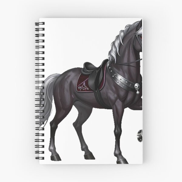 Item preview, Vampire Horse Dark Steed designed and sold by IllumeInk.