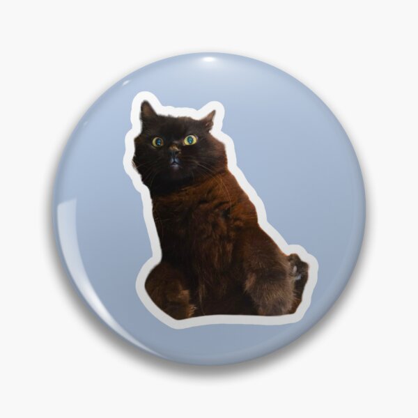 Item preview, Black Cat Sitting Realistic PNG designed and sold by Xuemisi.