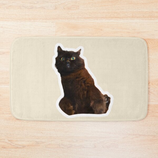 Item preview, Black Cat Sitting Realistic PNG designed and sold by Xuemisi.