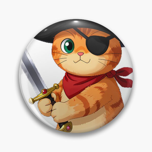 Item preview, Tabby Cat Pirate designed and sold by pumsquare.