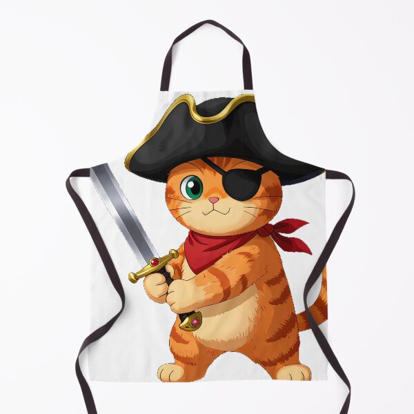 Item preview, Tabby Cat Pirate designed and sold by pumsquare.