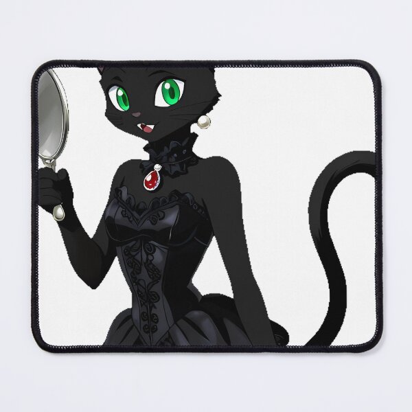 Item preview, Vampire Black Cat Contessa designed and sold by IllumeInk.