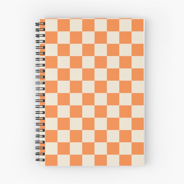 Item preview, Orange Checkered Pattern designed and sold by The Innocent Ghost Project.