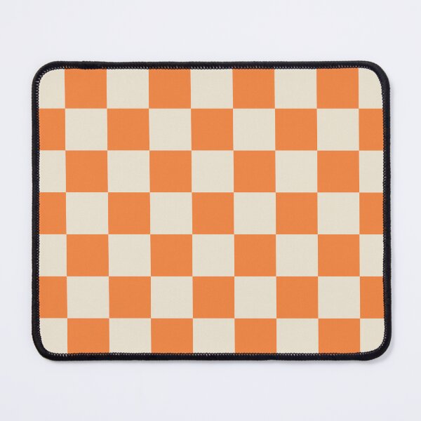Item preview, Orange Checkered Pattern designed and sold by The Innocent Ghost Project.