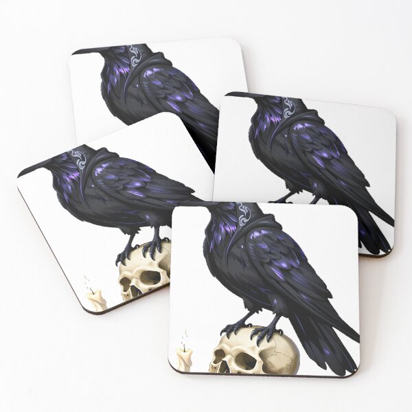 Item preview, Vampire Raven Necromancer designed and sold by IllumeInk.