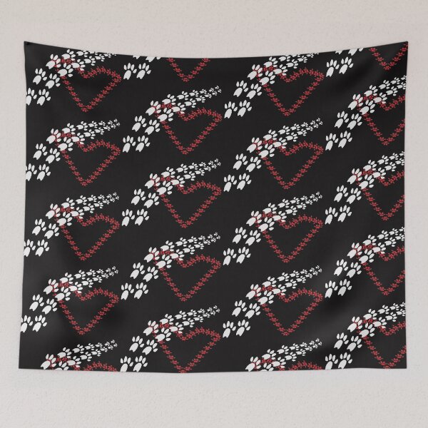Item preview, Cute dog heart design with heart designed and sold by MT-Wunderland .