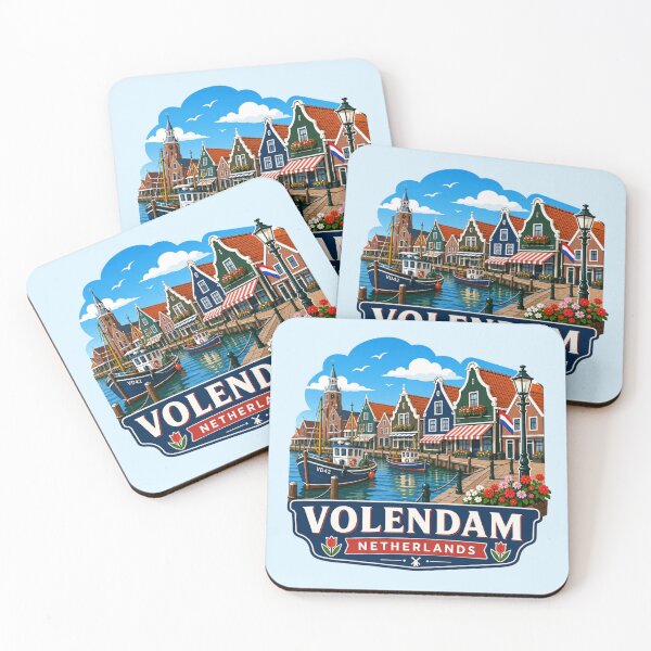 Item preview, Volendam, Netherlands - Dutch Fishing Village designed and sold by Myra365Art.