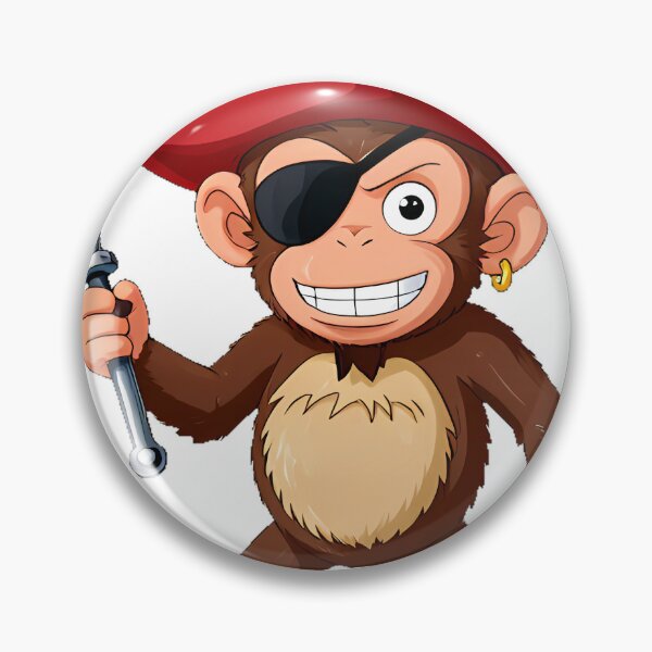 Item preview, Monkey Pirate Hook Hand designed and sold by pumsquare.
