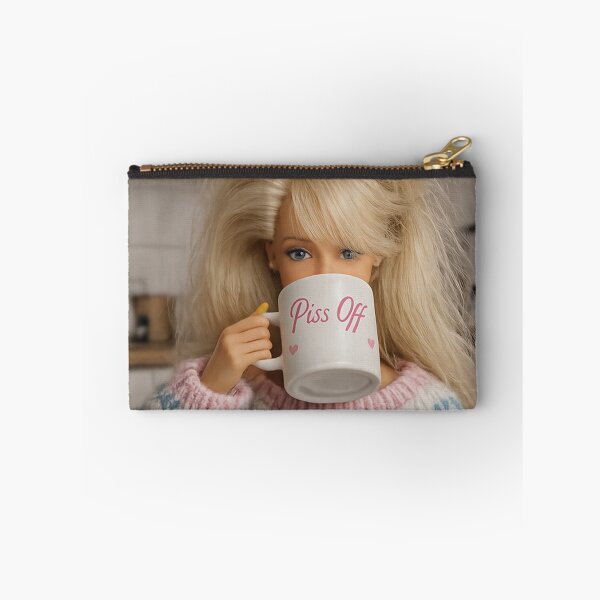 Item preview, Piss Off Coffee Mug Blonde Doll Funny Meme designed and sold by Devilians92.