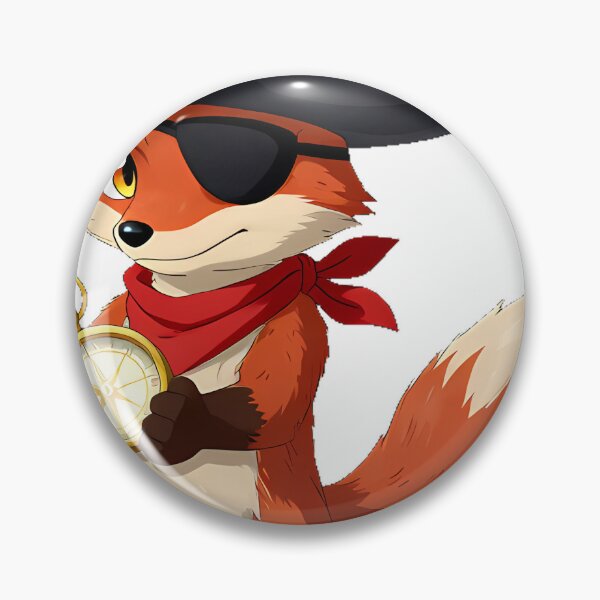 Item preview, Fox Pirate Compass designed and sold by pumsquare.