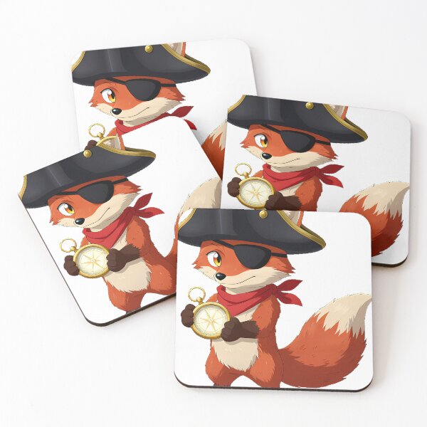 Item preview, Fox Pirate Compass designed and sold by pumsquare.