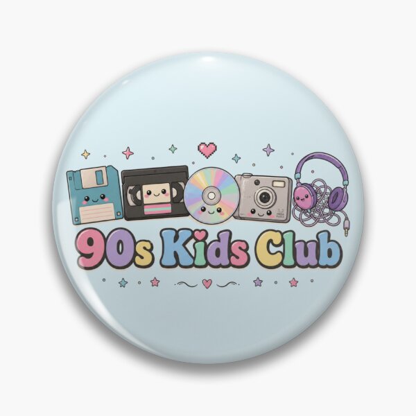 Item preview, 90s Kids Club | Cute Retro Nostalgia Design designed and sold by ItssMeSammie.