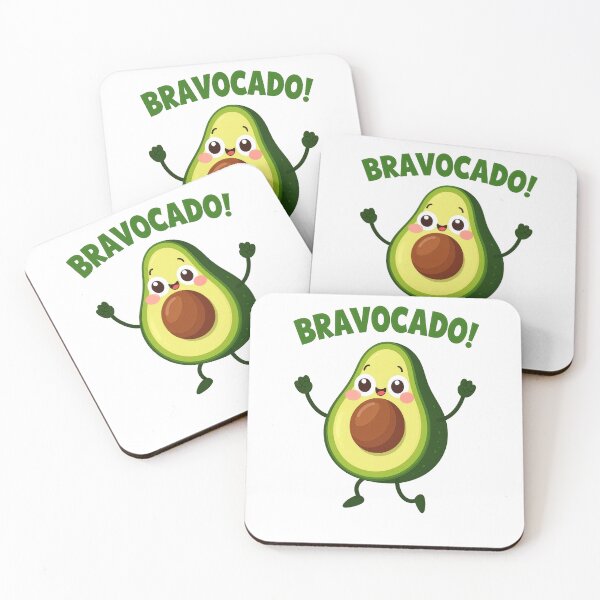 Item preview, Bravocado funny avocado pun cute dancing avocado cheer motivational foodie humor gift tee designed and sold by icemanphotos.