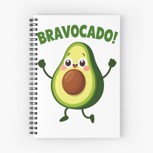Item preview, Bravocado funny avocado pun cute dancing avocado cheer motivational foodie humor gift tee designed and sold by icemanphotos.