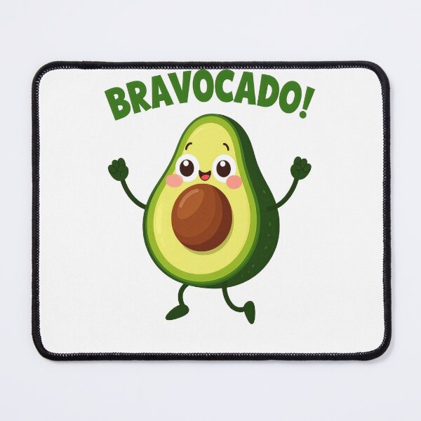 Item preview, Bravocado funny avocado pun cute dancing avocado cheer motivational foodie humor gift tee designed and sold by icemanphotos.