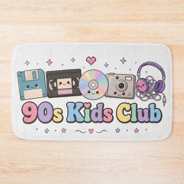 Item preview, 90s Kids Club | Cute Retro Nostalgia Design designed and sold by ItssMeSammie.