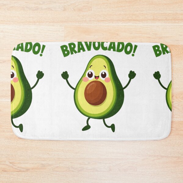 Item preview, Bravocado funny avocado pun cute dancing avocado cheer motivational foodie humor gift tee designed and sold by icemanphotos.