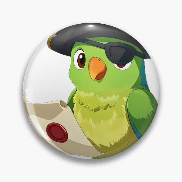 Item preview, Parrot First Mate Pirate designed and sold by pumsquare.