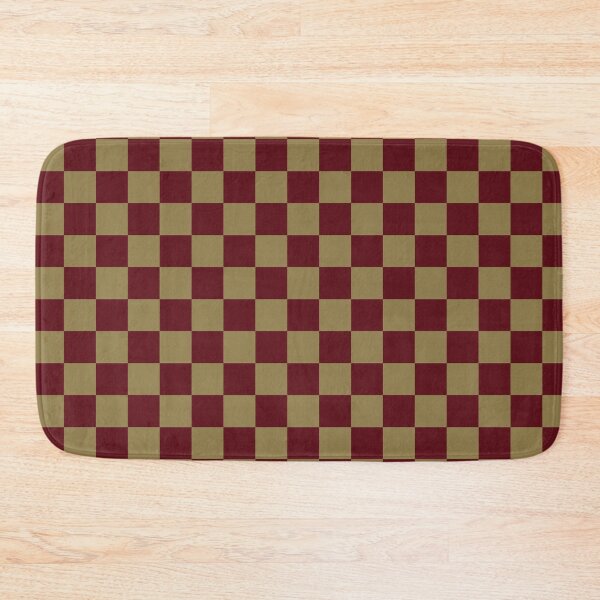 Item preview, Green and Maroon Checkered Pattern designed and sold by The Innocent Ghost Project.