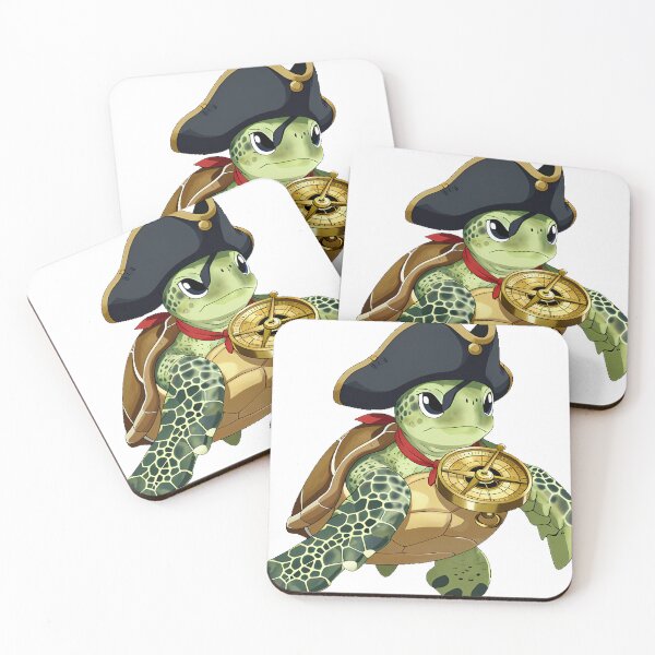Item preview, Sea Turtle Pirate Navigator designed and sold by pumsquare.
