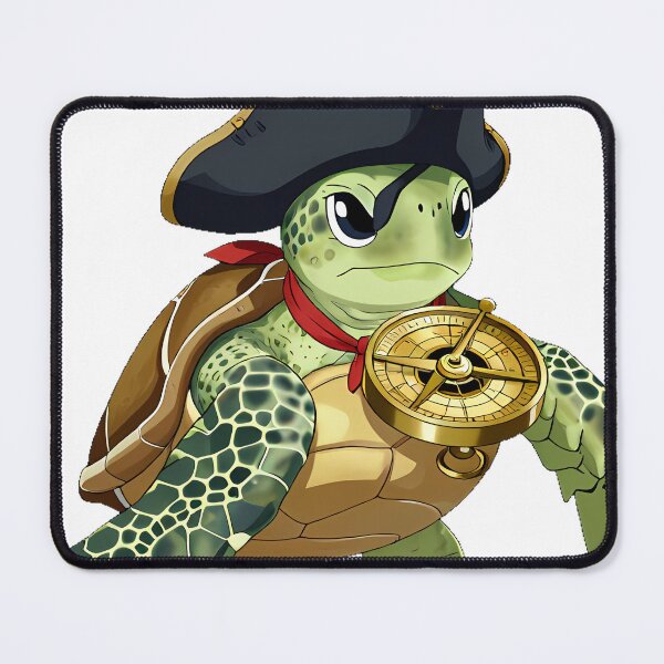 Item preview, Sea Turtle Pirate Navigator designed and sold by pumsquare.