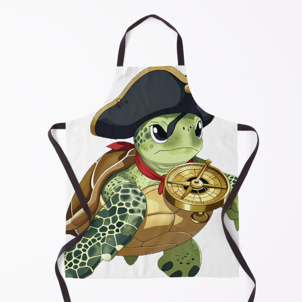 Item preview, Sea Turtle Pirate Navigator designed and sold by pumsquare.