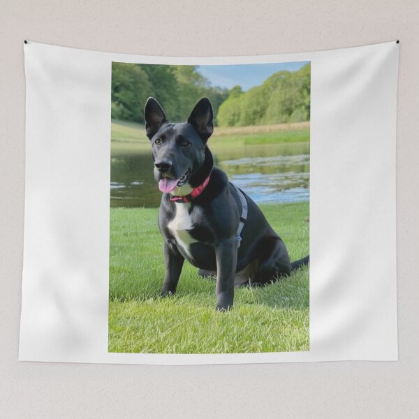 Item preview, Animals - Happy Dog, Elegant and Playful in Nature designed and sold by World-Pets.