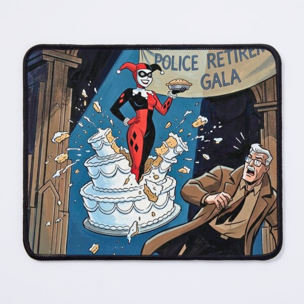Item preview, Harley Quinn Crashes the Police Retirement Gala - Batman: The Animated Series Cel Art designed and sold by lavanya11.