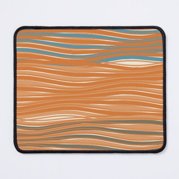 Item preview, Minimalist Wavy Line Texture Pattern Apricot designed and sold by TexSta.