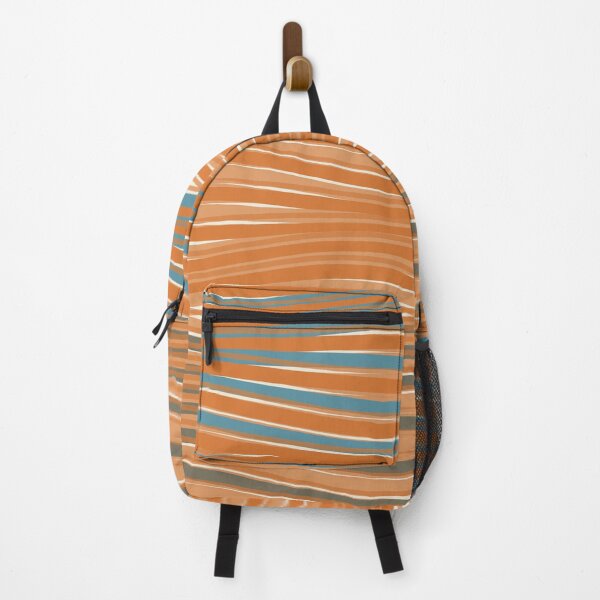Item preview, Minimalist Wavy Line Texture Pattern Apricot designed and sold by TexSta.
