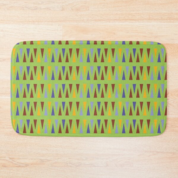 Item preview, Egyptian Blue Lotus Triangles Green designed and sold by Qousqoza7.