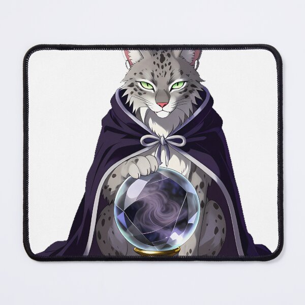 Item preview, Vampire Lynx with Crystal Ball designed and sold by IllumeInk.