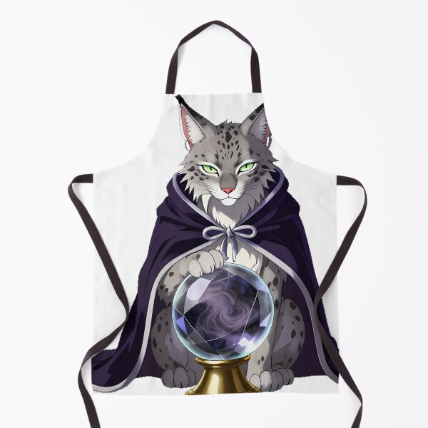 Item preview, Vampire Lynx with Crystal Ball designed and sold by IllumeInk.