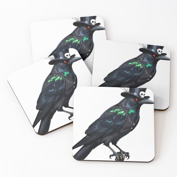 Item preview, Vampire Crow Graveyard Guardian designed and sold by IllumeInk.